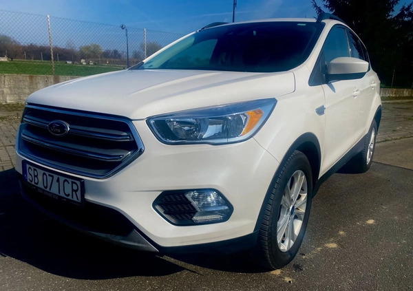 Ford Escape cena 69900 przebieg: 65542, rok produkcji 2018 z Wieleń małe 211